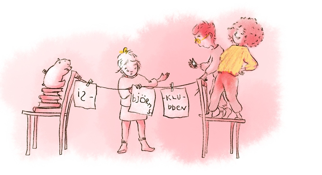 Barn gör uppdrag för isbjörnsklubben – sortera skräp